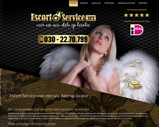 Escort Service Sex Logo