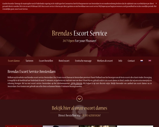 Brendas Escort Logo