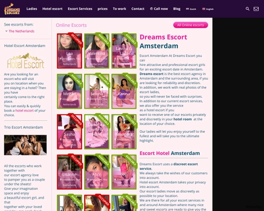 Dreams Escort Logo