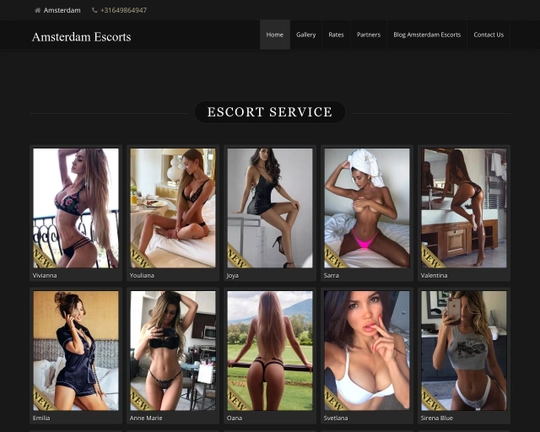 Girls Escort Amsterdam Logo